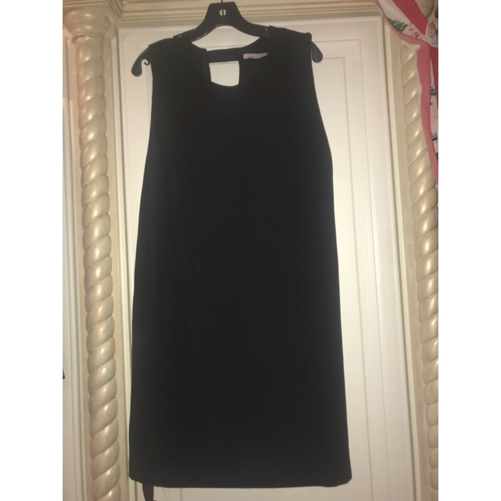 Simple Black Work Dress